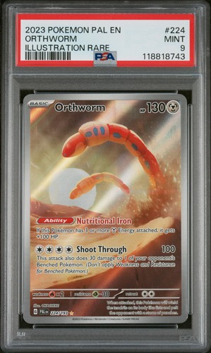 Orthworm graded PSA 9 for sale on eBay