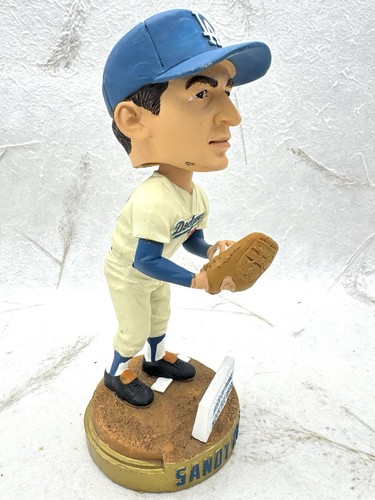 Los Angeles Dodgers 2012 SGA Sandy Koufax 1972 HALL OF FAME Bobblehead 50° Ann - Foto 5 di 17