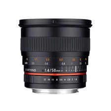 Obiettivo Samyang 50 mm f1.4 AS UMC - attacco Sony A