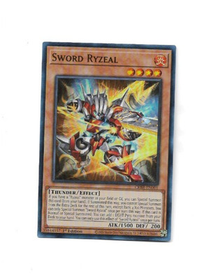 Yugioh Yu-Gi-Oh! Sword Ryzeal  CRBR-EN001 1st edition Ultra Rare NM