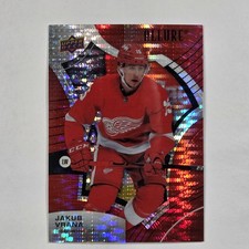 2021-22 Upper Deck Allure - Jakub Vrana #63 Red Rainbow