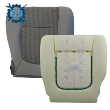 Driver Bottom Seat Cover & Foam Pad For 2011- 2016 Ford F250 F350 F450 F550