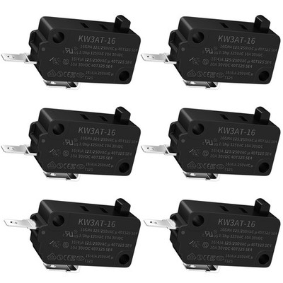 KW3A/KW3AT Microwave Door Switch 16A 125VAC/250VAC Door Interlock 4 Normally ...