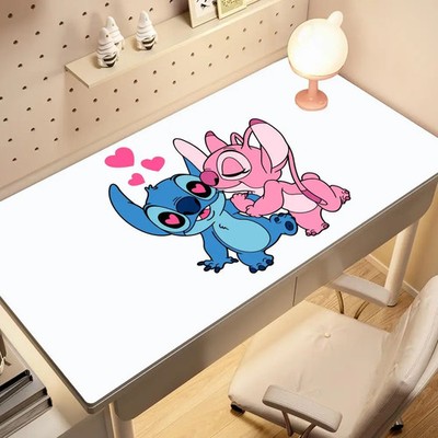 Kawaii Stitch Mauspad XXL Anime Cartoon Gaming Schreibtisch Laptop Handauflage