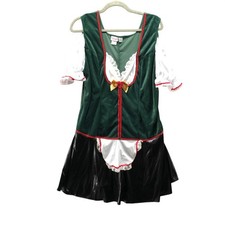 Dreamgirl Beer Girls Dirndl Costume Dress 1X/2X Green Oktoberfest Bavarian