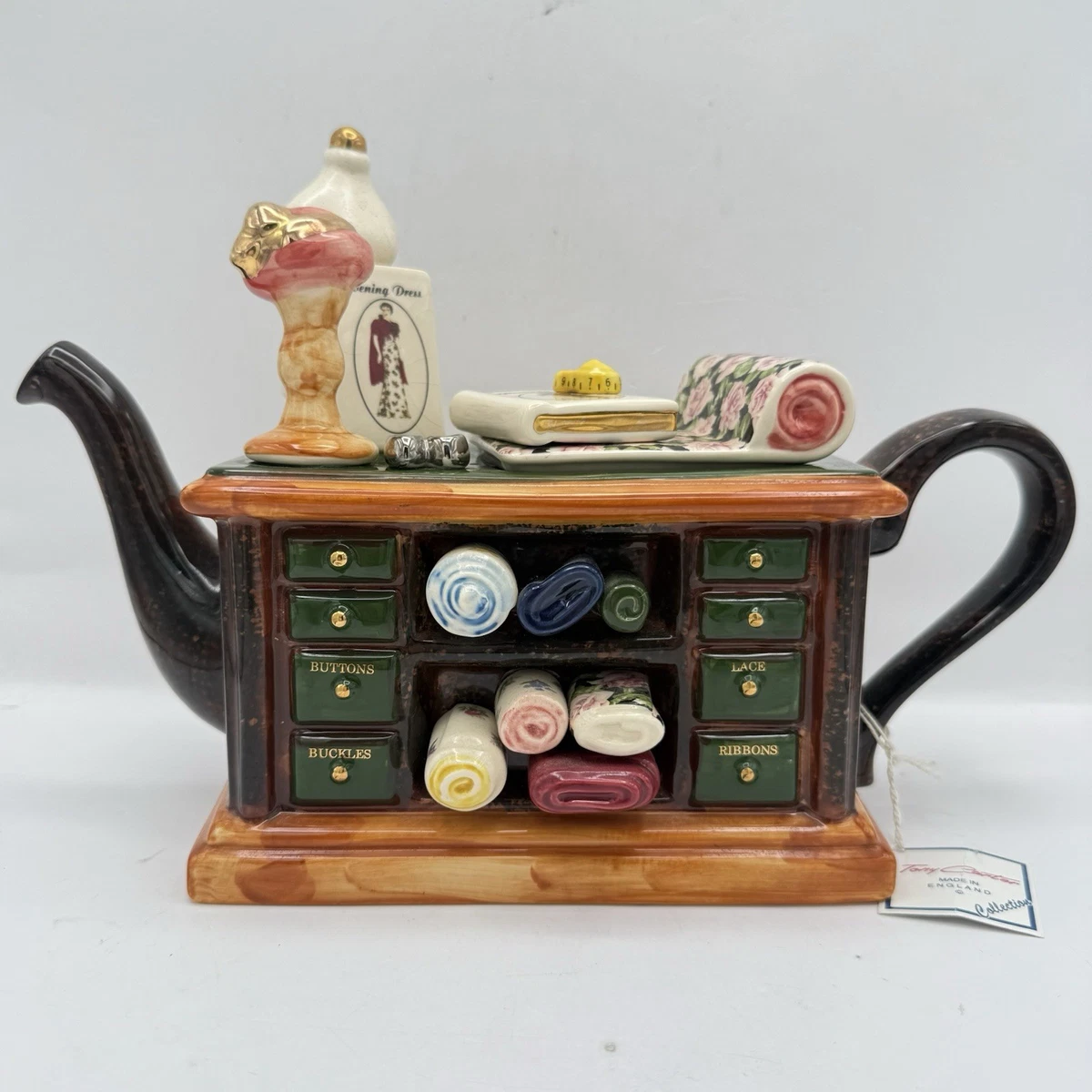 Tony Carter Teapot In Collectible Tea Pots & Sets for sale | eBay