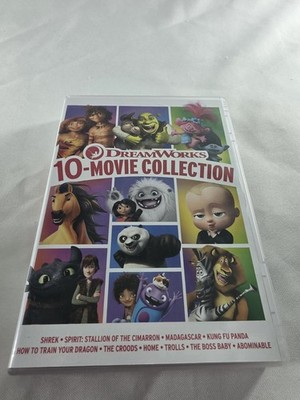 Universal Home Video DreamWorks 10-Movie Collection (DVD) (Missing Trolls DVD)