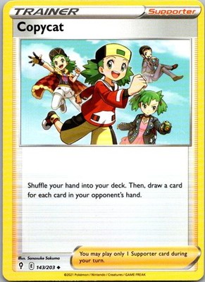 Copycat 143/203 Uncommon Evolving Skies Pokemon Lightly Played