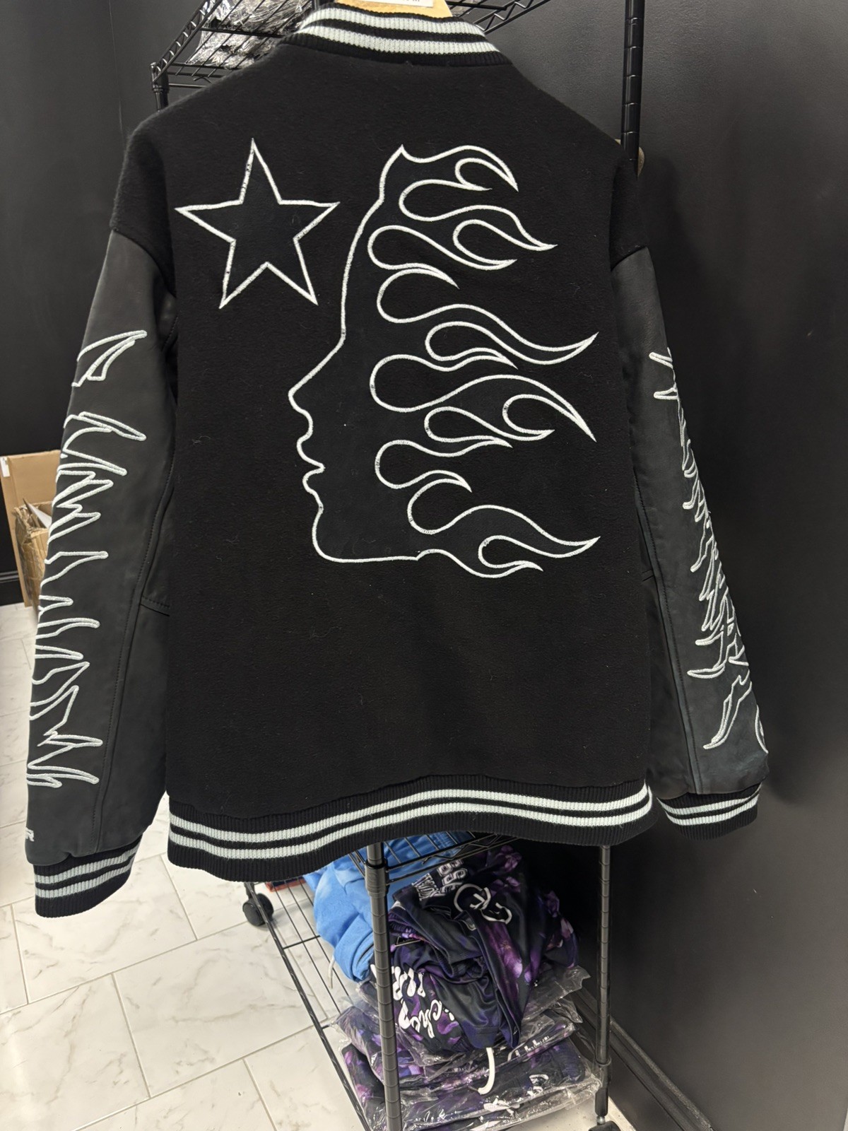 100% Authentic HellStar Varsity Jacket Size XXL ,… - image 3