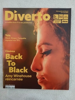 DIVERTO TV N°69 28.4.2024 MARISA ABELA BACK TO BLACK AMY WINEHOUSE REINCARNEE