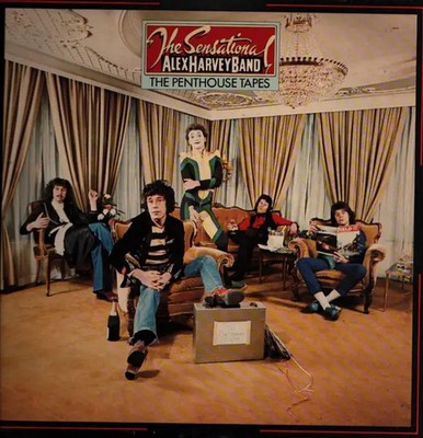 LP The Sensational Alex Harvey Band The Penthouse Tapes SWIRL LABELS Vertigo
