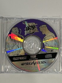X-Men vs. Street Fighter w/ Manual - Sega Saturn - Japan Region - Tested