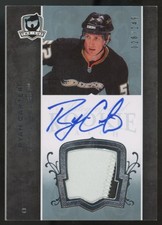 2007-08 Upper Deck The Cup Ryan Carter RC Patch Auto RPA /249 #163 