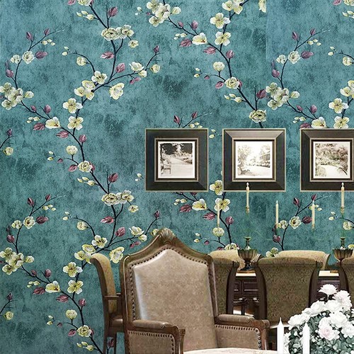 Self Adhesive Vinyl Vintage Floral Shelf Liner Contact Paper Peel and Stick V... - Picture 4 of 5