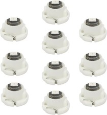 WLJH Ice Blue A/C Climate Heater Control Dash Indicator Light Switch Led Bulbs R