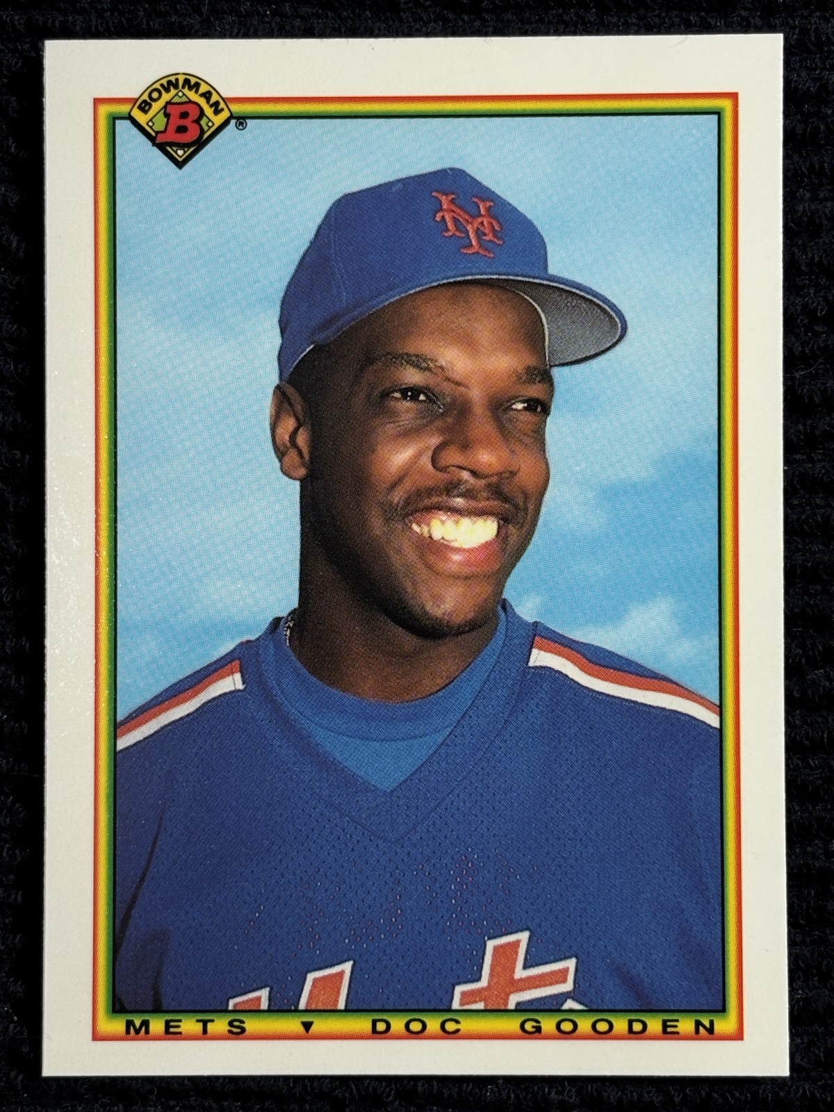 1990 Bowman Tiffany #126 Doc Gooden New York Mets