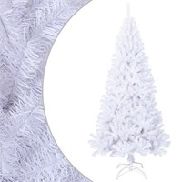 Weihnachtsbaum KüNstlich 180 Cm Weiß Mit Dicken Zweigen PVC Tannenbaum