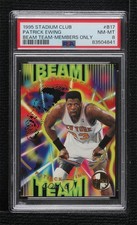 1995 Topps Stadium Club Beam Team Members Only Patrick Ewing #B17 PSA 8 HOF l7u