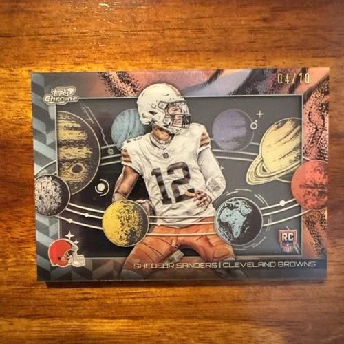 2025 Topps Cosmic Chrome Shedeur Sanders Base (RAW)