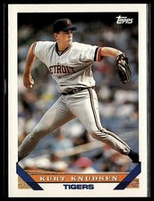 Kurt Knudsen *ROOKIE CARD* (RC) 1993 Topps #272. rookie card picture