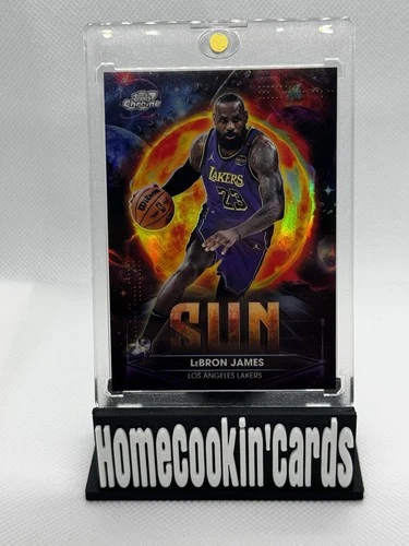 2025 Topps Cosmic Chrome LeBron James Base (RAW)