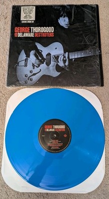George Thorogood & The Delaware Destroyers: Rounder 2015, Blue vinyl NM Cleaned 