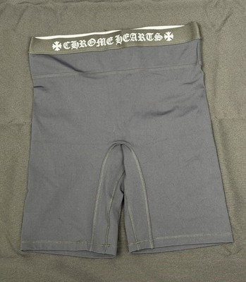 Chrome Hearts Biker Shorts with a Elastic Waistband in Dark Blue XL