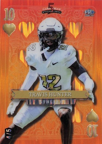 2024 Wild Card Stacked Deck - Travis Hunter, Tetairoa McMillan