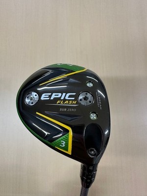 Callaway EPIC FLASH SUB ZERO 3W Fairway Wood 15° Project X Even Flow S