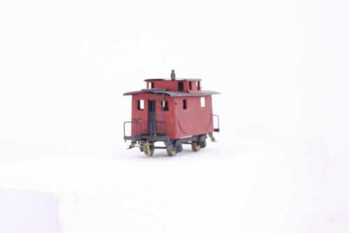 HO Scale Mantua 4 Wheel Bobber Caboose Early Brass / Metal #2 - Picture 2 of 7
