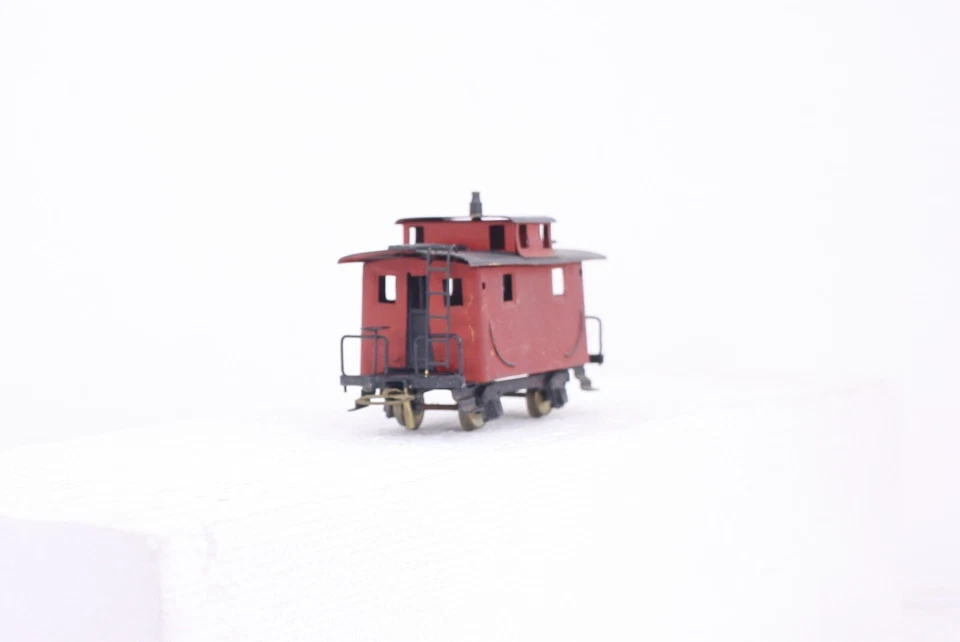 HO Scale Mantua 4 Wheel Bobber Caboose Early Brass / Metal #2 - Image 2 of 4