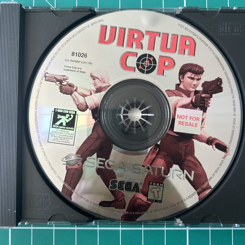 VIRTUA COP SEGA SATURN NOT FOR RESALE PROMOTIONAL 81026 Video Game Complete CIB! - Picture 5 of 12