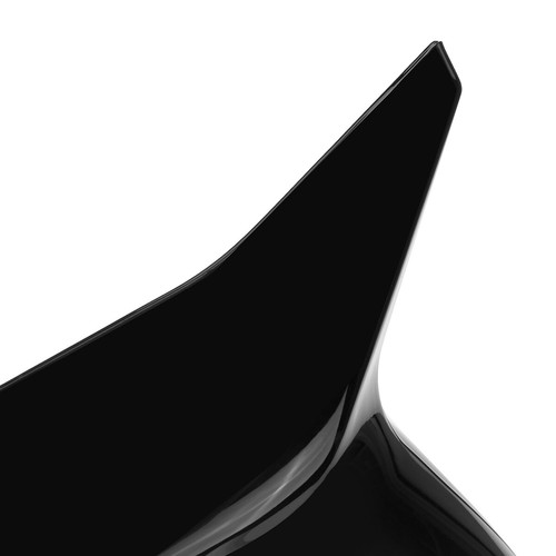 Pair For Honda Accord 2018-2022 Glossy Black Rearview Side Mirror Cover Cap Trim - Picture 8 of 8