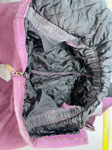 CE Schmidt Workwear Medium For Her Plum Purple Insulated Warm Women's Overalls - Picture 23 of 24
