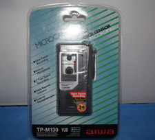 Aiwa TP-M130 Microcassette Tape Recorder Voice Sensor Recording NEW SEALED  G2