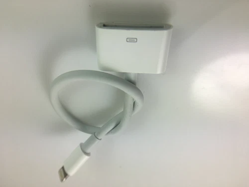 Original Apple Lightning auf 30-Pin Adapter Kabel Original OEM Analog Audio Ausgang - Bild 3 von 8