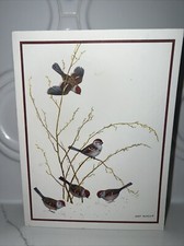 Vintage Christmas Card- Janet Rumely- With Envelope- Made In USA