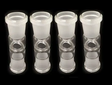 Chem-Si Glass Inlet Adapter 18mm 4 PACK
