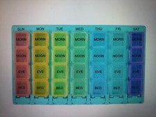 North American Wellness Pop  Go Weekly Pill Organizer