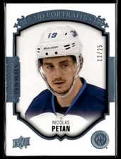 2015-16 Upper Deck Portraits Platinum Blue Nicolas Petan 12/25 #P-106