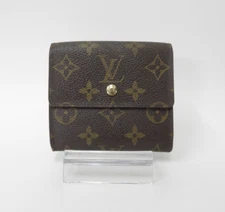 Authentic LOUIS VUITTON Monogram Portefeiulle Elise Leather Wallet #41971