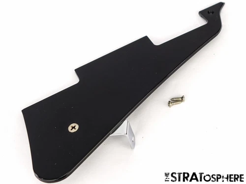 USA Gibson Les Paul Studio Model, Black PICKGUARD, Guitar Single 1 Ply Bracket.