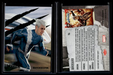 2024 Marvel Fleer Ultra Wolverine Base Set Green #96 Quicksilver