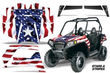 Utv Sxs Graphics Decals Stickers For Polaris Rzr 570 Usa Flag Utv Sxs Graphics Decals Stickers For Polaris Rzr 570 Usa Flag
