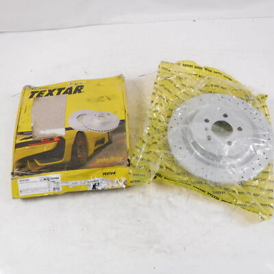 Textar 92307905 Rear Disc Brake Rotor For 2015-2019 Mercedes Benz GLS63 AMG