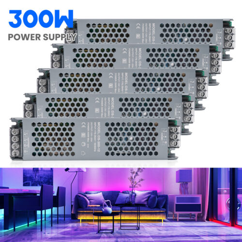 DC 12V 24V LED Transformador Fuente de alimentación conmutada Tira LED Transformador 60W-400W - Imagen 23 de 34