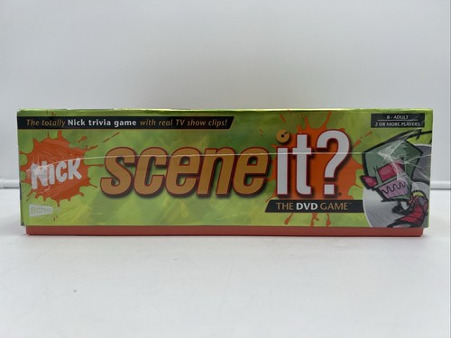 Nickelodeon Nick Scene It? The DVD Board Game Trivia Game 2006 - NIB, New Sealed - Picture 5 of 9