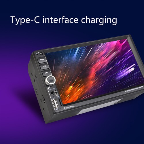 7" 2 Din Car Stereo Bluetooth Play IOS Carplay Android Auto TF/USB/AUX/FM DSP - Picture 9 of 12