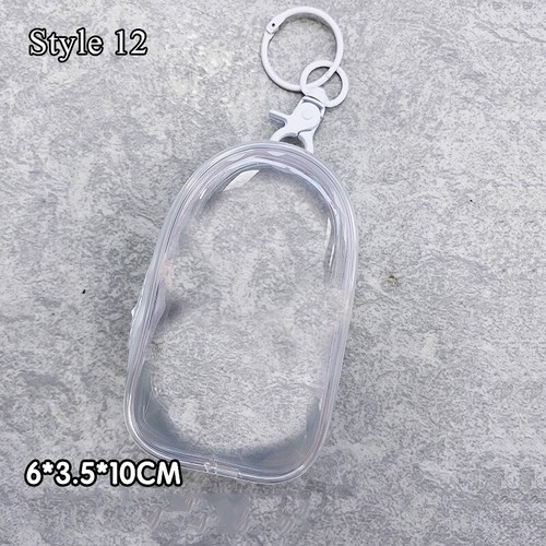 Organizer Box Storage Case Transparent Doll Display Bag Keychain Bag Gift K - Picture 23 of 47