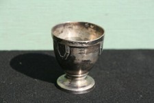 coquetier ancien en argent